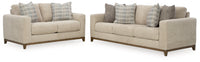 Parklynn Sofa and Loveseat in Desert - PKG015435