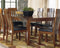 Ralene Medium Brown Dining Extension Table - D594-35