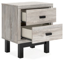 Vessalli Two-tone Nightstand - B1036-92