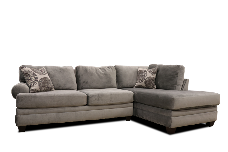 Jamba Mercury Smoke 124" Sectional