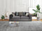 Clara Gray Velvet Sofa & Loveseat