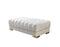 Ariana Ivory Velvet Double Chaise 138" Sectional