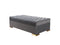 Lauren Gray Velvet Double Chaise 136" Sectional