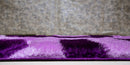 3D Shaggy PURPLE Area Rug - 3D666