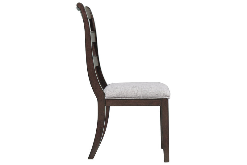 Adinton Reddish Brown Dining Chair, Set of 2 - D677-01 - Nova Furniture