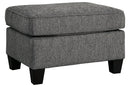 Agleno Charcoal Ottoman - 7870114 - Nova Furniture