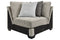 Ardsley Pewter Wedge - 3950477 - Nova Furniture