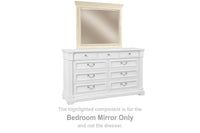 Bolanburg Antique White Bedroom Mirror (Mirror Only) - B647-36 - Nova Furniture