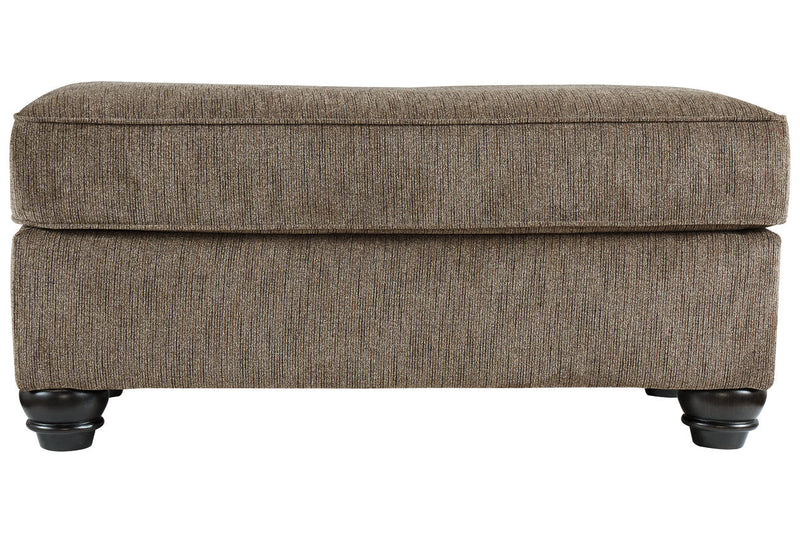 Braemar Brown Ottoman - 4090114 - Nova Furniture