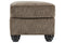 Braemar Brown Ottoman - 4090114 - Nova Furniture