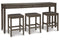 Caitbrook Gray 4-Piece Counter Height Set - D388-223 - Nova Furniture