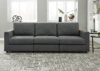 Candela Charcoal Sofa - SET | 9190264 | 9190246 | 9190265 - Nova Furniture