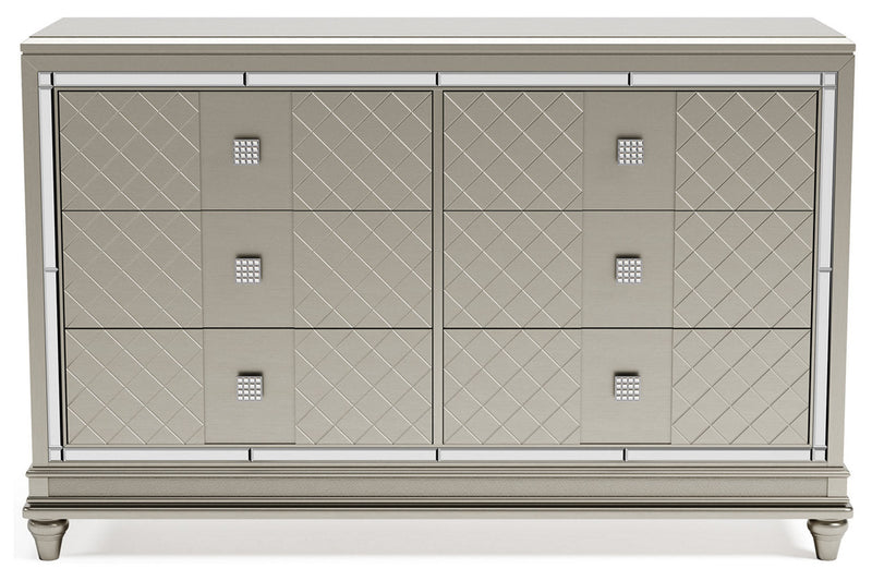 Chevanna Platinum Dresser - B744-31 - Nova Furniture