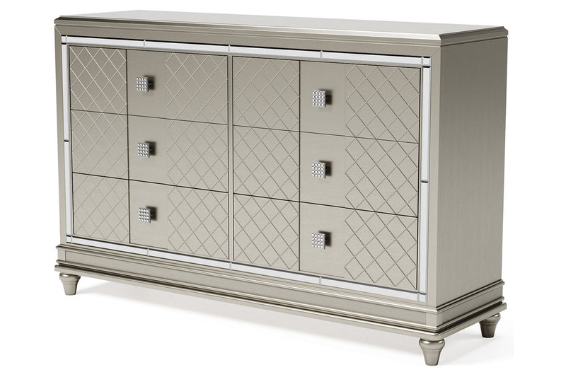 Chevanna Platinum Dresser - B744-31 - Nova Furniture