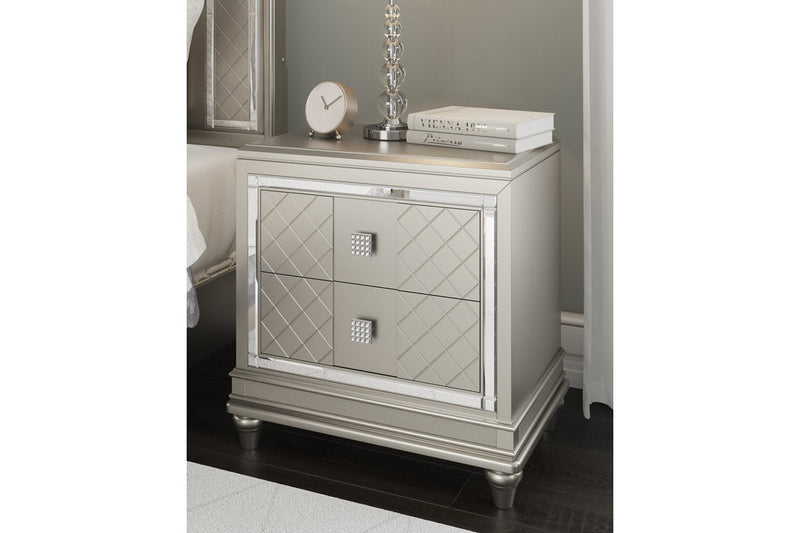 Chevanna Platinum Nightstand - B744-92 - Nova Furniture