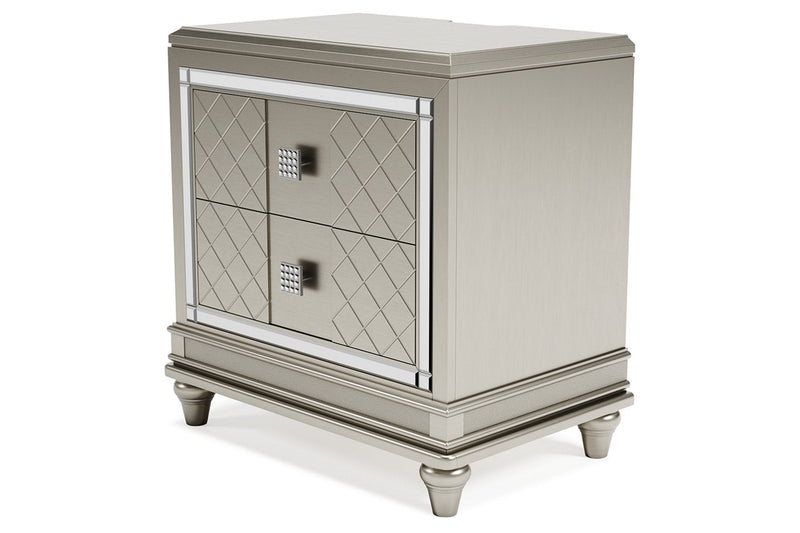 Chevanna Platinum Nightstand - B744-92 - Nova Furniture