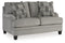 Davinca Charcoal Loveseat - 3520435 - Nova Furniture