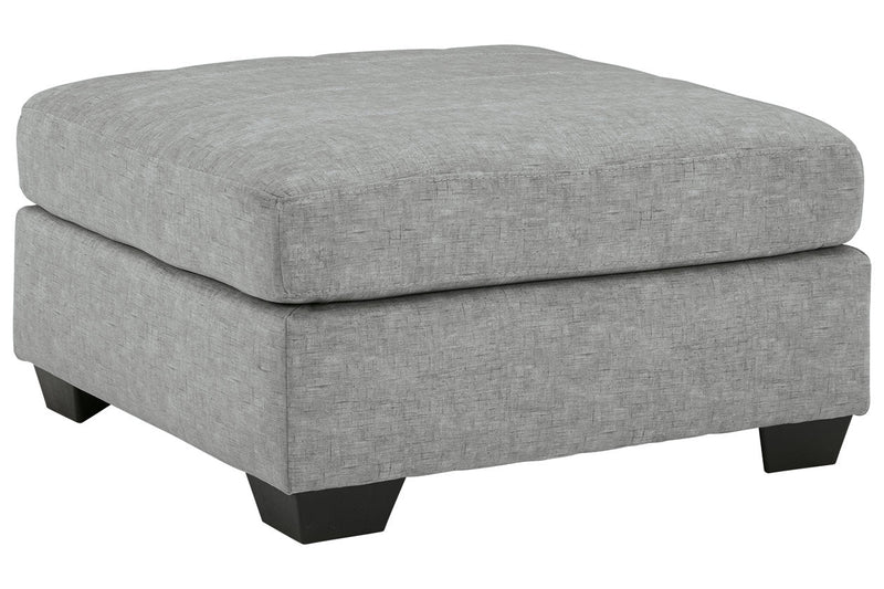 Falkirk Steel Oversized Accent Ottoman - 8080408 - Nova Furniture