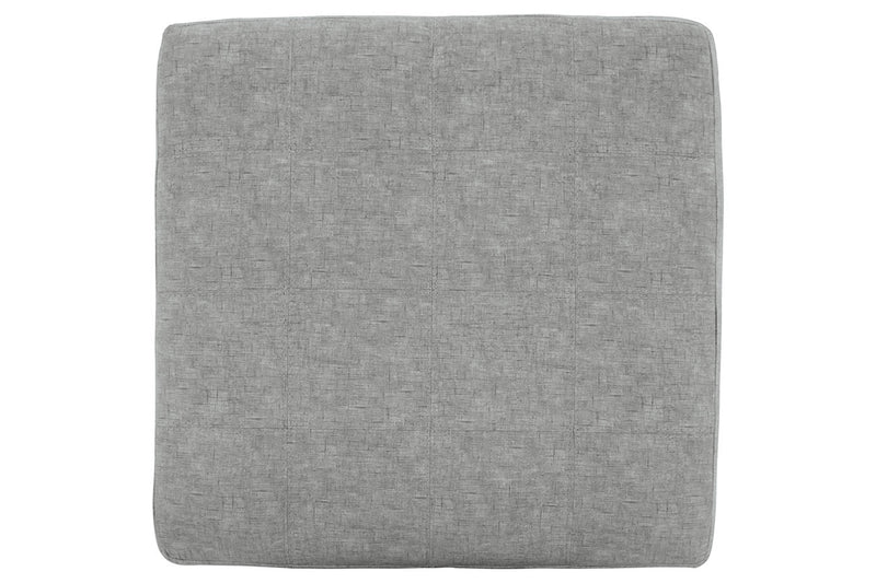 Falkirk Steel Oversized Accent Ottoman - 8080408 - Nova Furniture