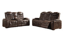 Game Zone Bark Power Reclining Loveseat with Console - 3850118 - Nova Furniture