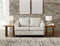 Genoa Coconut Leather Living Room Set - SET | 4770438 | 4770435 - Nova Furniture