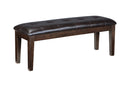 Haddigan Dark Brown Dining Bench - D596-00 - Nova Furniture