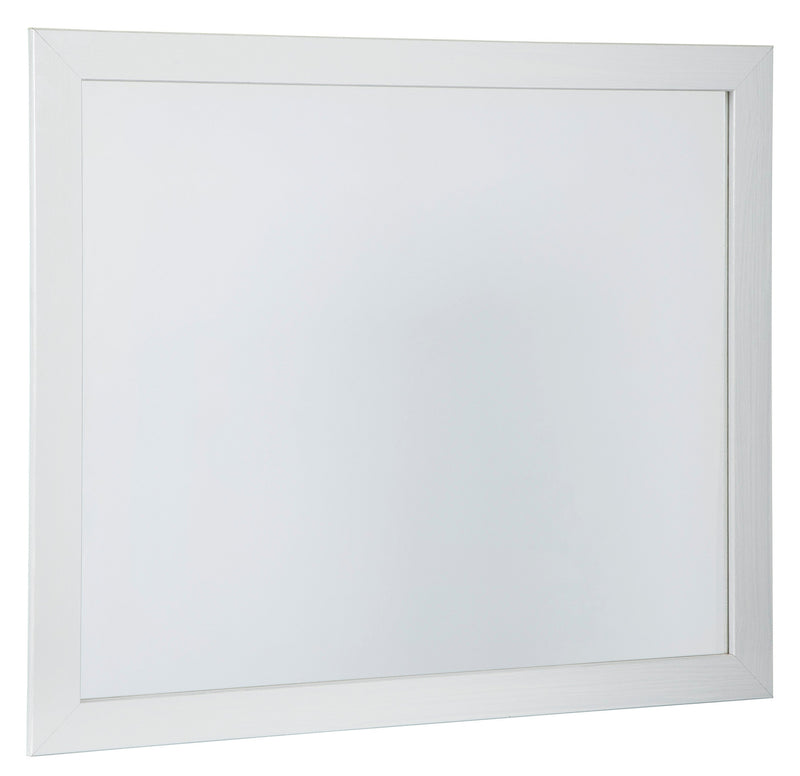 Jallory White Mirror (Mirror Only) - B302-36 - Nova Furniture