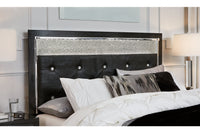 Kaydell Black Queen Upholstered Panel Headboard - B1420-157 - Nova Furniture