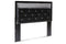 Kaydell Black Queen Upholstered Panel Headboard - B1420-157 - Nova Furniture