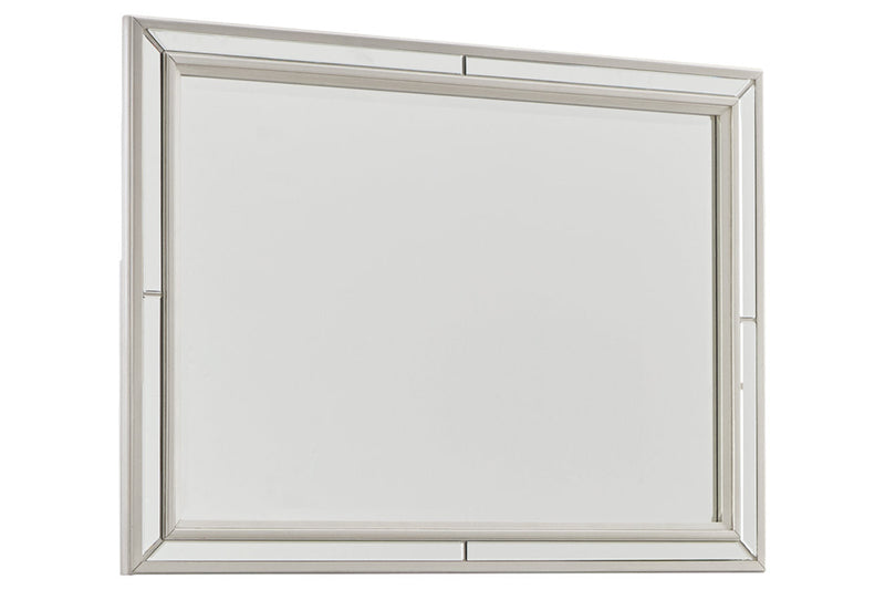 Lindenfield Silver Bedroom Mirror (Mirror Only) - B758-36 - Nova Furniture