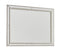 Lindenfield Silver Bedroom Mirror (Mirror Only) - B758-36 - Nova Furniture