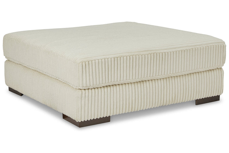 Lindyn Ivory Oversized Accent Ottoman - 2110408 - Nova Furniture