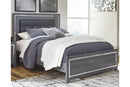 Lodanna Gray Queen Panel Bed - SET | B214-54 | B214-57 | B214-96 - Nova Furniture