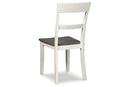 Nelling Two-tone Dining Chair, Set of 2 - D287-01 - Nova Furniture