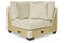 Rawcliffe Parchment Wedge - 1960477 - Nova Furniture
