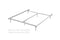 Realyn Chipped White King Panel Rails - B743-97 - Nova Furniture