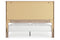 Senniberg Light Brown/White King Panel Bed - SET | B1191-56 | B1191-58 | B1191-99 - Nova Furniture