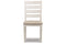 Skempton White/Light Brown Dining Chair, Set of 2 - D394-01 - Nova Furniture