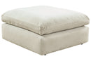 Sophie Ivory Oversized Accent Ottoman - 1570408 - Nova Furniture