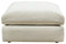 Sophie Ivory Oversized Accent Ottoman - 1570408 - Nova Furniture