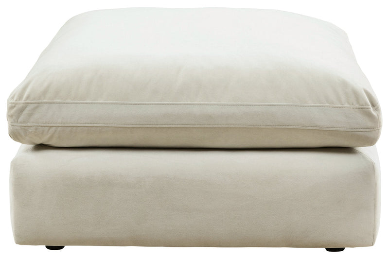 Sophie Ivory Oversized Accent Ottoman - 1570408 - Nova Furniture