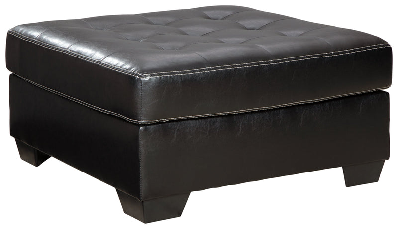 [SPECIAL] Jacurso Charcoal Oversized Ottoman - 9980408 - Nova Furniture