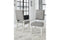 [SPECIAL] Nashbryn Gray/White Dining Chair, Set of 2 - D763-02 - Nova Furniture