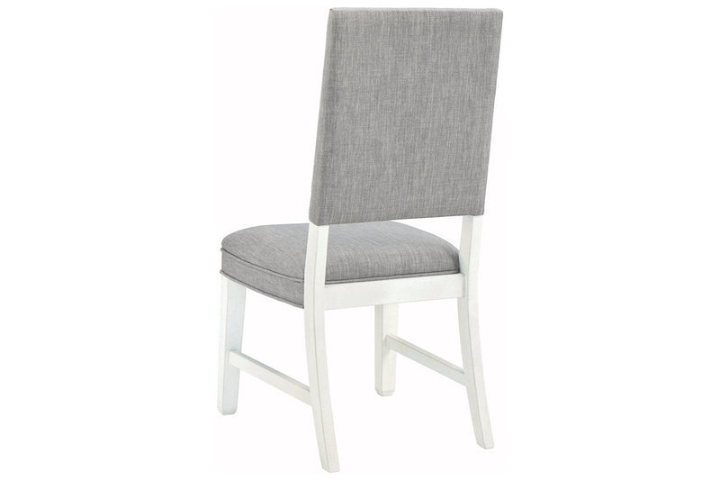 [SPECIAL] Nashbryn Gray/White Dining Chair, Set of 2 - D763-02 - Nova Furniture