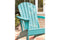 Sundown Treasure Turquoise Adirondack Chair - P012-898 - Nova Furniture