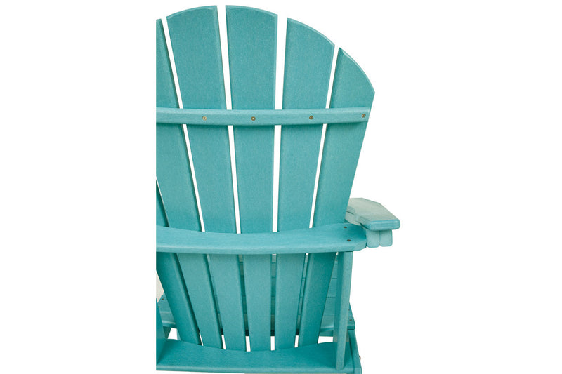 Sundown Treasure Turquoise Adirondack Chair - P012-898 - Nova Furniture