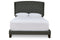 Vintasso Charcoal King Upholstered Bed - B089-882 - Nova Furniture