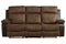 Woodsway Brown Reclining Sofa - 6450588 - Nova Furniture