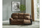 Woodsway Brown Reclining Sofa - 6450588 - Nova Furniture